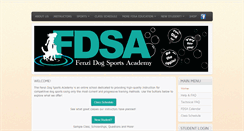 Desktop Screenshot of fenzidogsportsacademy.com
